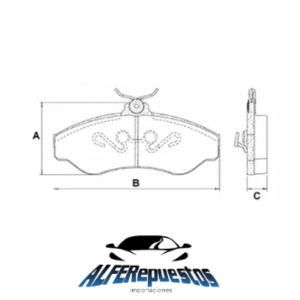 -PASTILLAS DE FRENO CHEVROLET S10 VARGA