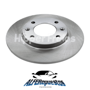 DISCO FRENO TRAS SOLIDO 247MM PEUGEOT 206 207 306