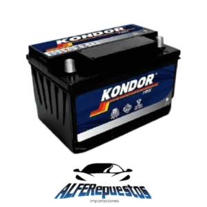 -BATERIA KONDOR 75AMP (DER) NEGRA F18PL