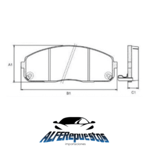 Pastillas de Freno Hyundai H1 08/ HR 2.5 Akebono