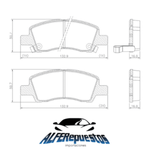 -PASTILLAS DE FRENO HYUNDAI HB20/HB20S 1.0