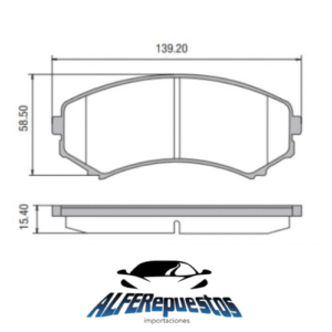 Pastillas de Freno Mitsubishi Grandis 2.4 04 Montero