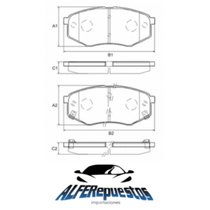 Pastillas de Freno Hyundai Sonata-Tucson 2.0 16V 2011