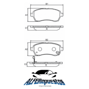 Pastillas Freno Ford Fiesta 1.6 Kinetic/Swift 1.4
